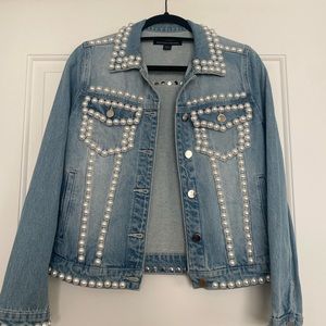 Denim jacket bedazzled